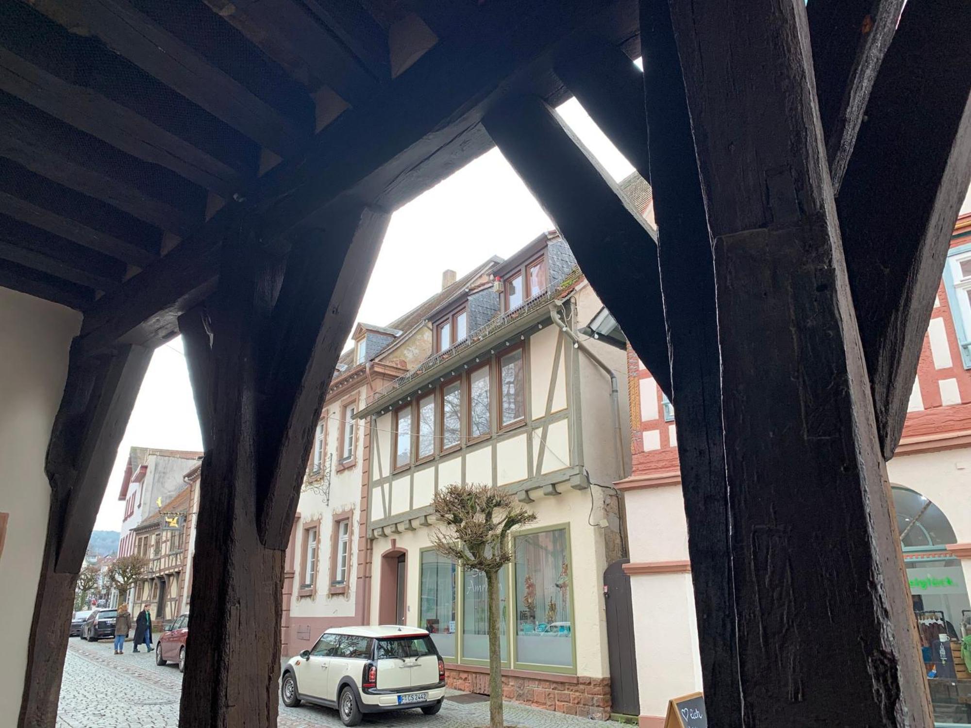 Apartment Am Historischen Rathaus Michelstadt Dış mekan fotoğraf