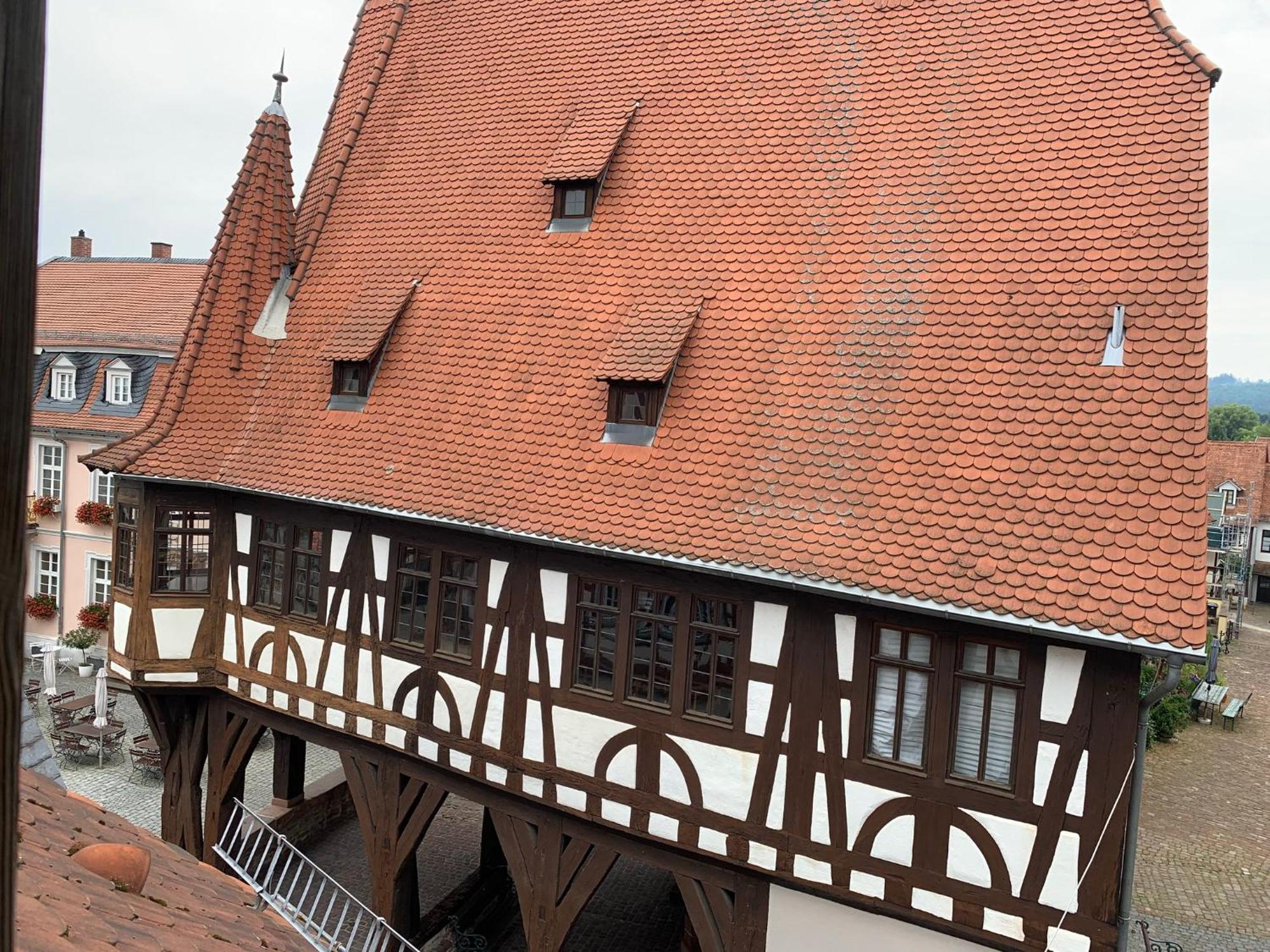 Apartment Am Historischen Rathaus Michelstadt Dış mekan fotoğraf