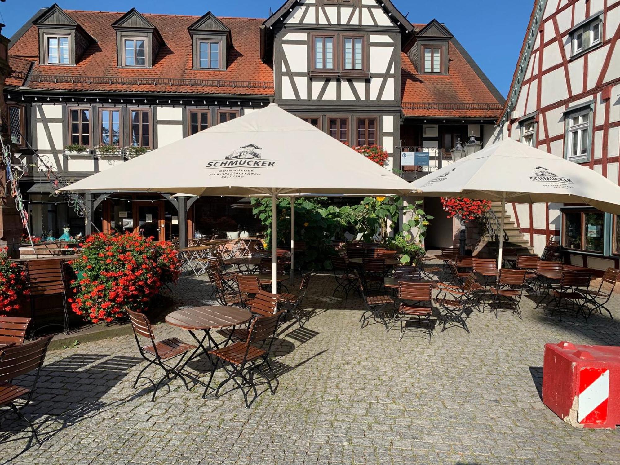 Apartment Am Historischen Rathaus Michelstadt Dış mekan fotoğraf