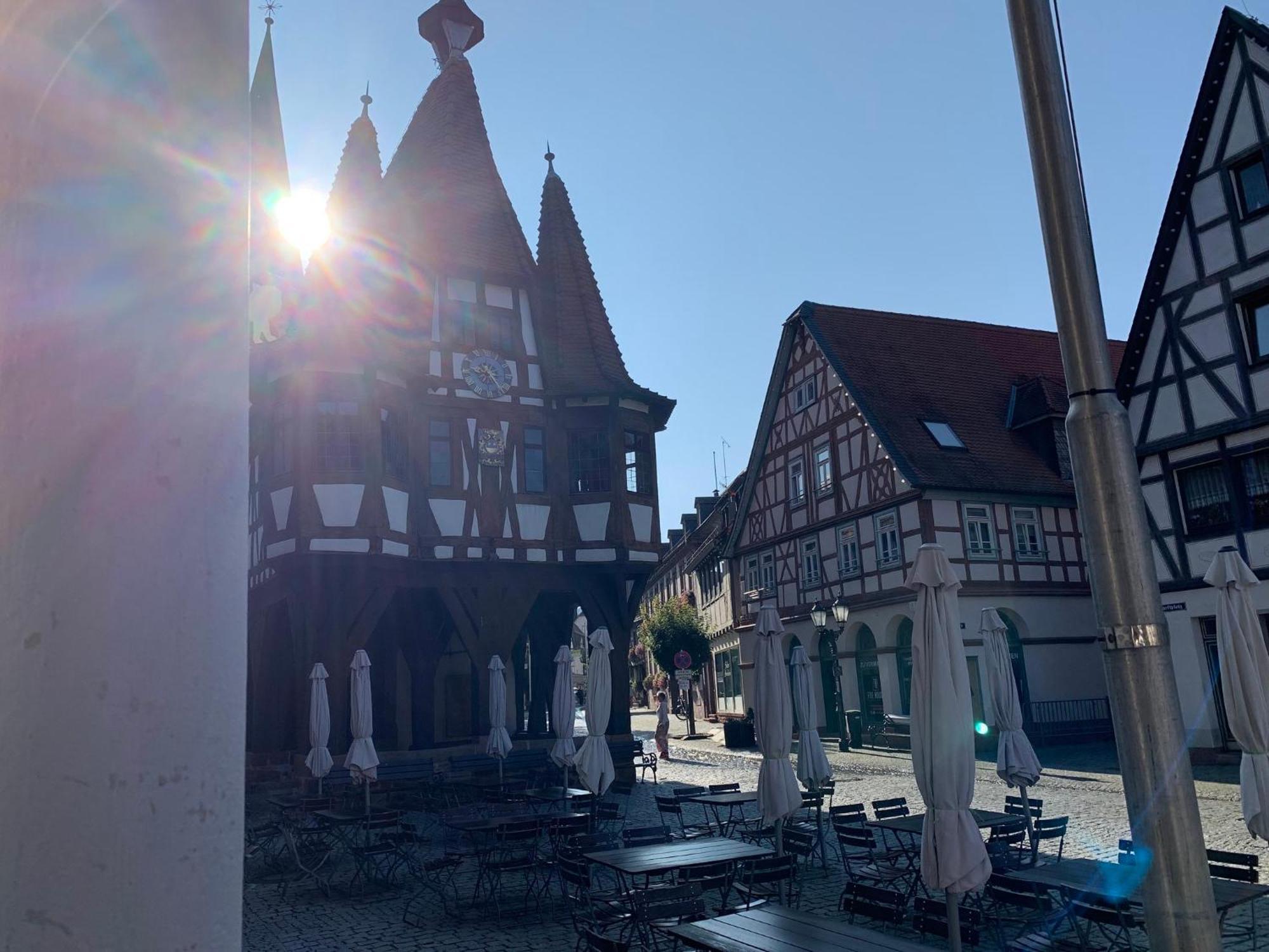 Apartment Am Historischen Rathaus Michelstadt Dış mekan fotoğraf