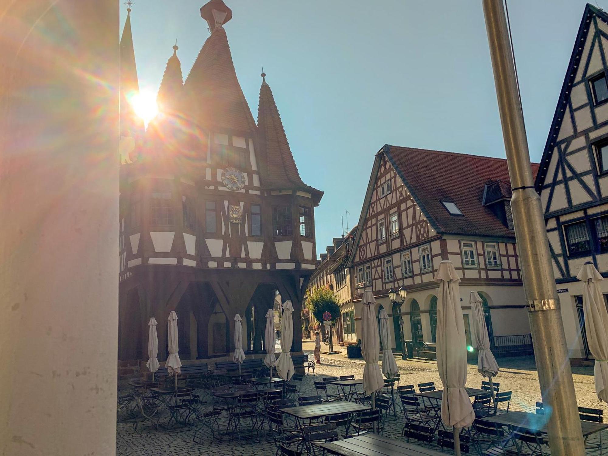 Apartment Am Historischen Rathaus Michelstadt Dış mekan fotoğraf