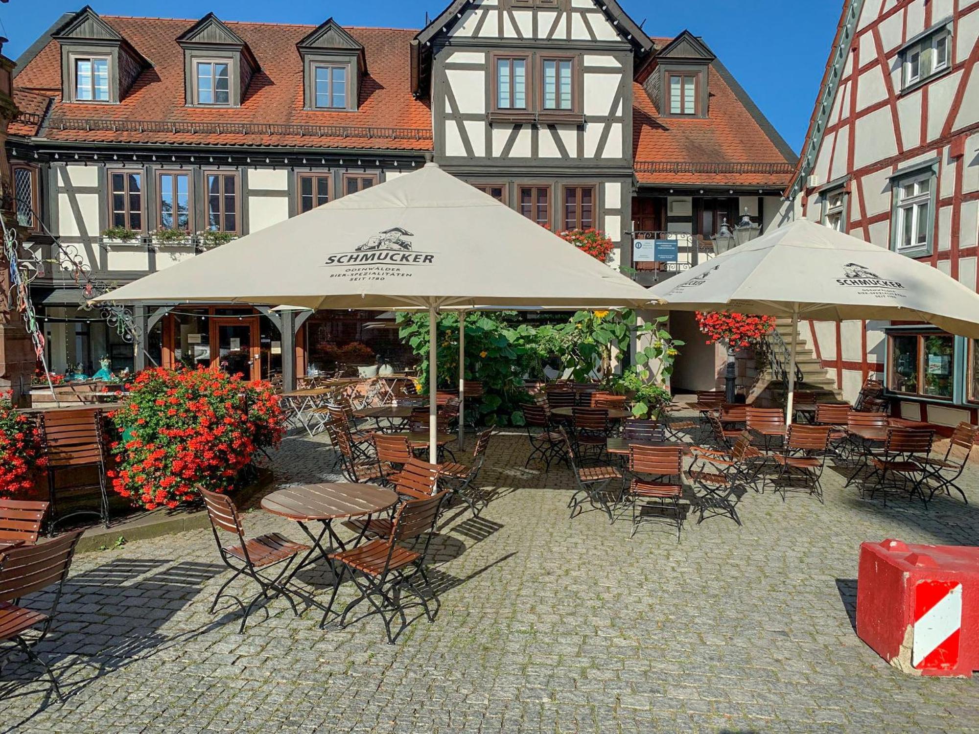 Apartment Am Historischen Rathaus Michelstadt Dış mekan fotoğraf